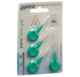 PARO 3star-grip 4.5mm medium vert cylin 4 pce