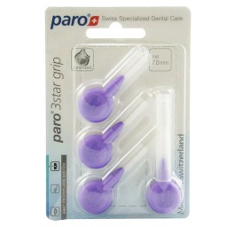 PARO 3star-grip 7mm medium-coarse violet 4 pce