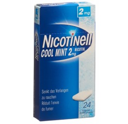 NICOTINELL Gum 2 mg cool mint 24 pce