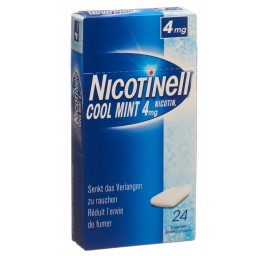 NICOTINELL Gum 4 mg cool mint 24 pce