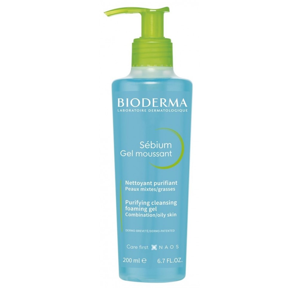 BIODERMA Sébium gel moussant dist 200 ml