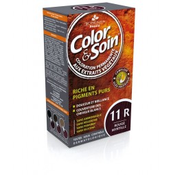 COLOR & SOIN coloration 11R rouge myrtille 135 ml