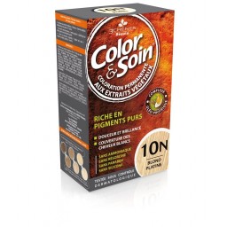 COLOR & SOIN coloration 10N blond platine 135 ml