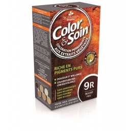 COLOR & SOIN coloration rouge feu 135 ml