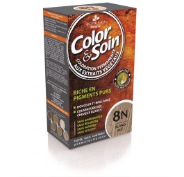 COLOR & SOIN coloration 8N blond blé 135 ml