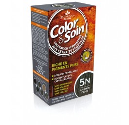 COLOR & SOIN coloration 5N châtain clair 135 ml