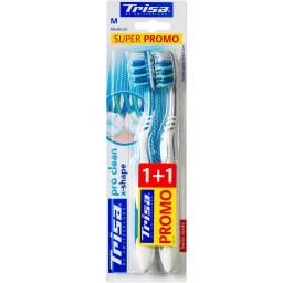 TRISA brosse à dents Pro Clean x-shape Duo med