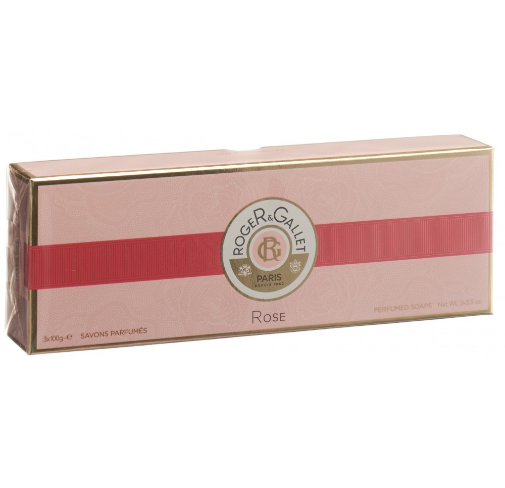 ROGER GALLET ROSE Coffret de Savon 3 x 100 g