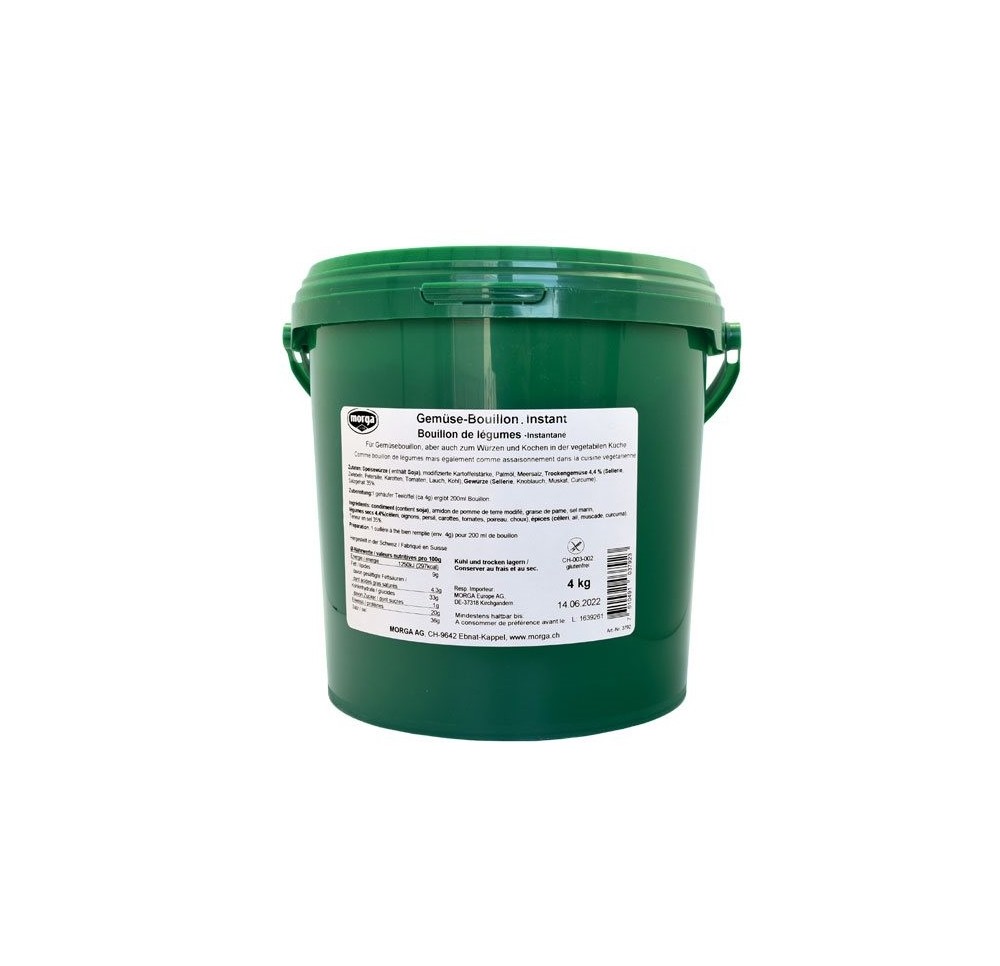 MORGA bouillon légume inst 4 kg