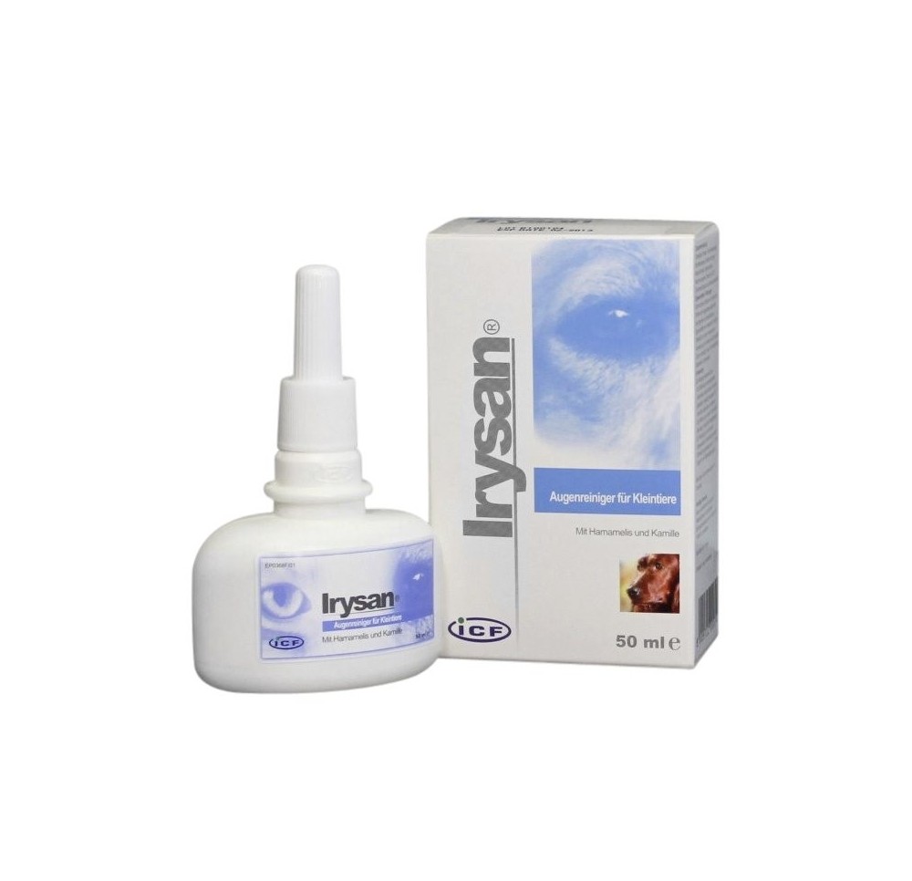 IRYSAN sol nettoyante yeux ad us vet. fl 50 ml