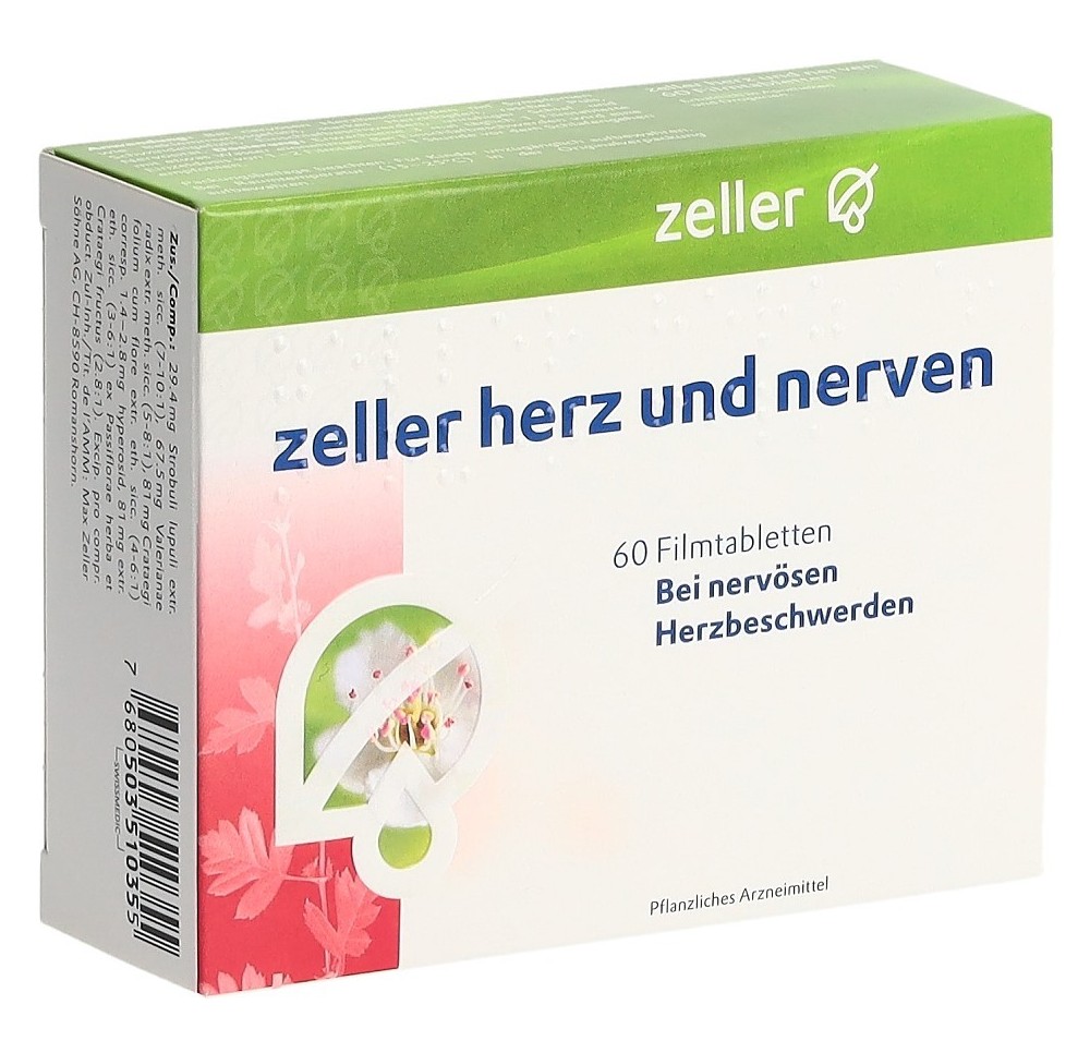 ZELLER coeur et nerfs cpr pell 60 pce