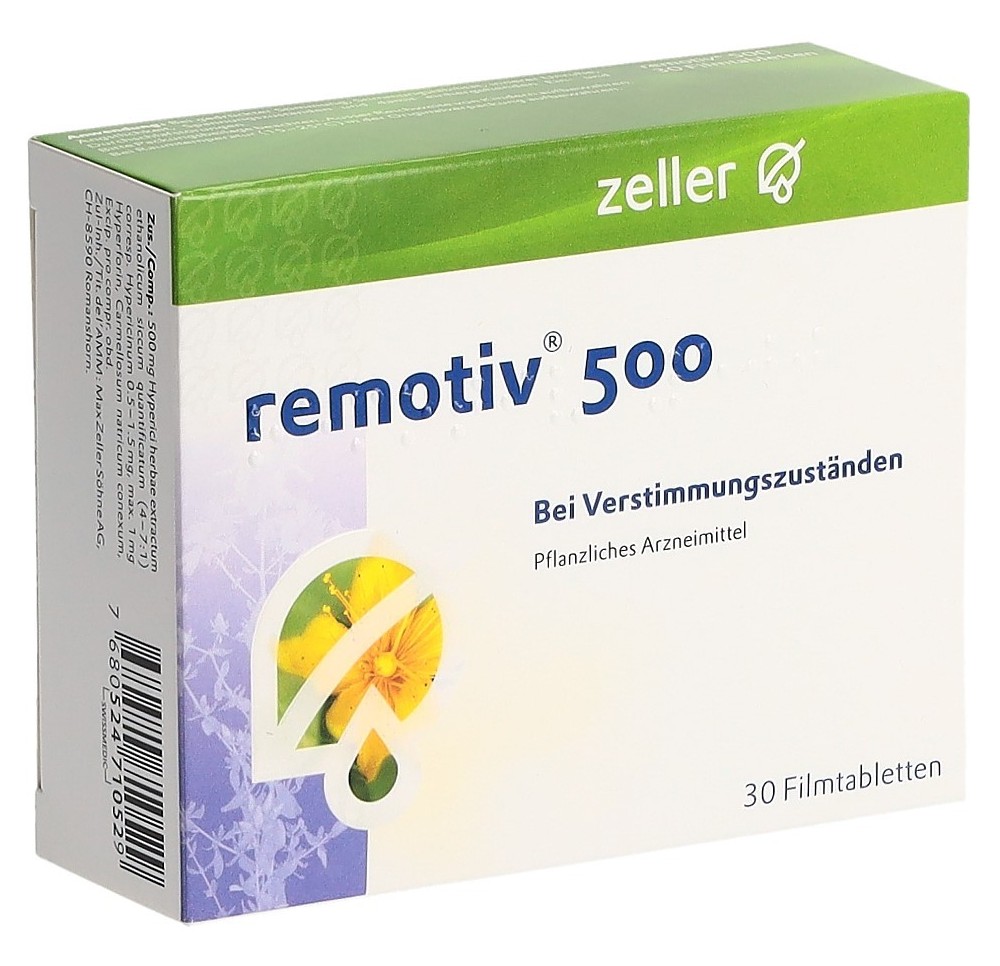 REMOTIV cpr pell 500 mg 30 pce