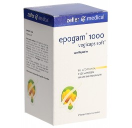 EPOGAM 1000 Vegicaps soft 1000 mg bte 120 pce