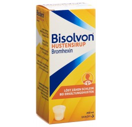 BISOLVON sirop contre la toux fl 200 ml