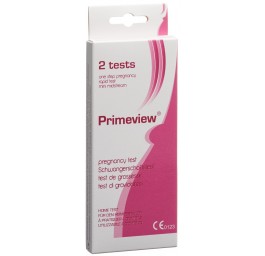 PRIMEVIEW hCG midstream pregnancy test mini 2 pce