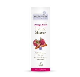 BIO PLANETE Omega Pink mélange huile lin 100 ml