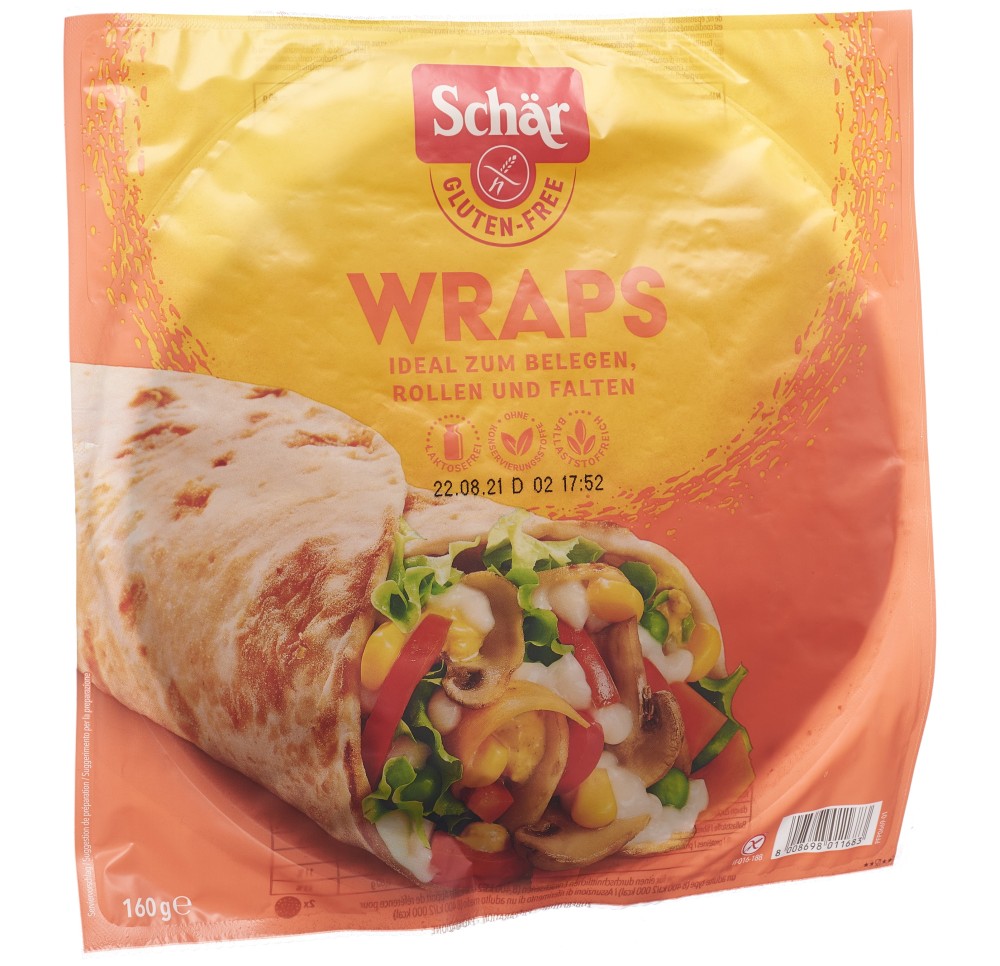 SCHÄR Wraps sans gluten 160 g SCHÄR Wraps sans gluten 160 g