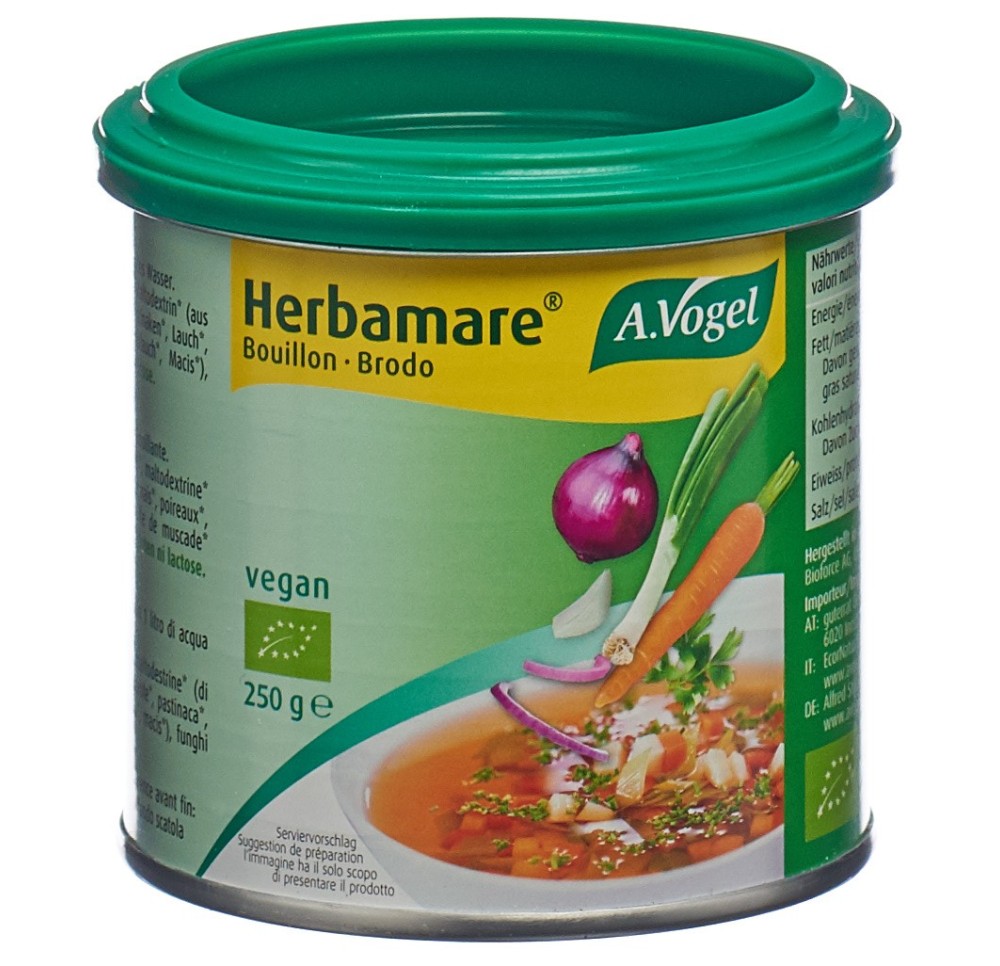 VOGEL Herbamare bouillon bio bte 250 g VOGEL Herbamare bouillon bio bte 250 g