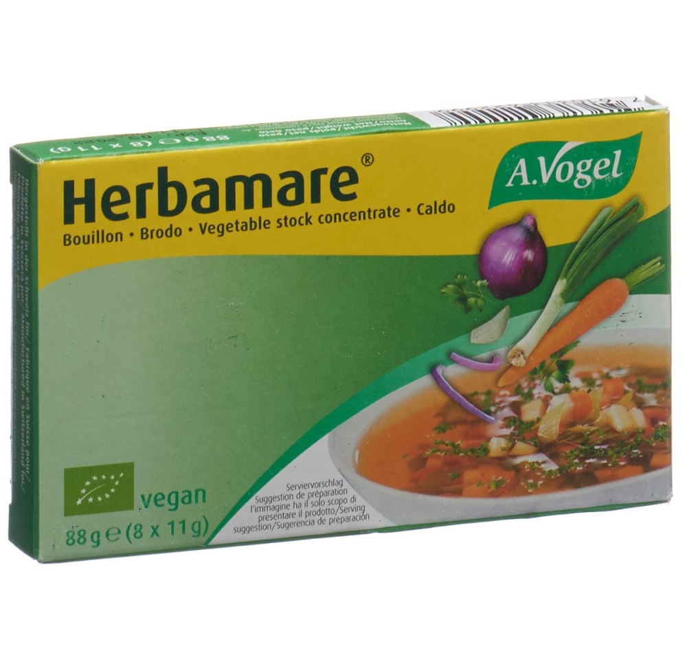 VOGEL Herbamare bouillon cubes bio 8 x 11 g VOGEL Herbamare bouillon cubes bio 8 x 11 g