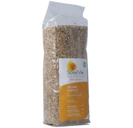 SOLEIL VIE graines de sésame complet bio 500 g