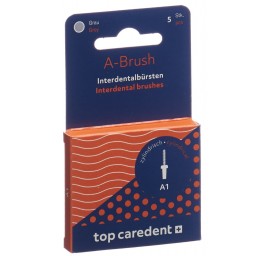 TOP CAREDENT A1 IDBH-X brosse interd gris 5 pce