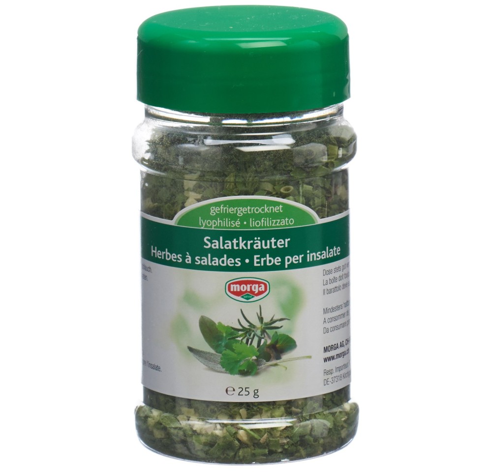 MORGA herbes à salade lyophilisées 25 g MORGA herbes à salade lyophilisées 25 g