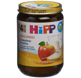 HIPP semoule fruits 190 g