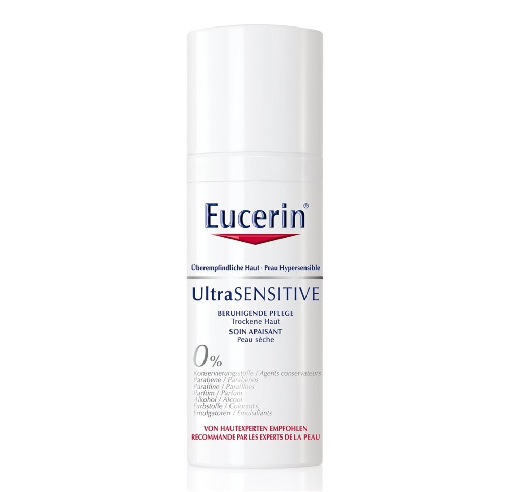 EUCERIN UltraSENSITIVE soin apais peau sèche 50 ml