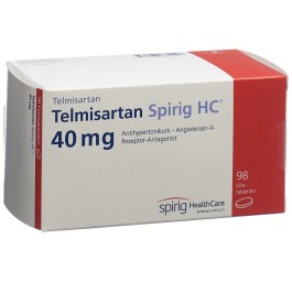 TELMISARTAN Spirig HC cpr pell 40 mg 98 pce