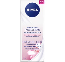 NIVEA crème jour tutritive peaux sèches 50 ml