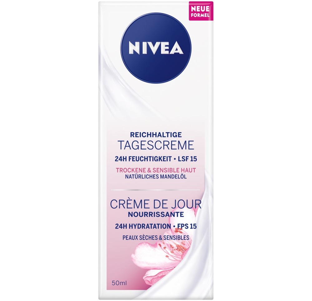 NIVEA crème jour tutritive peaux sèches 50 ml
