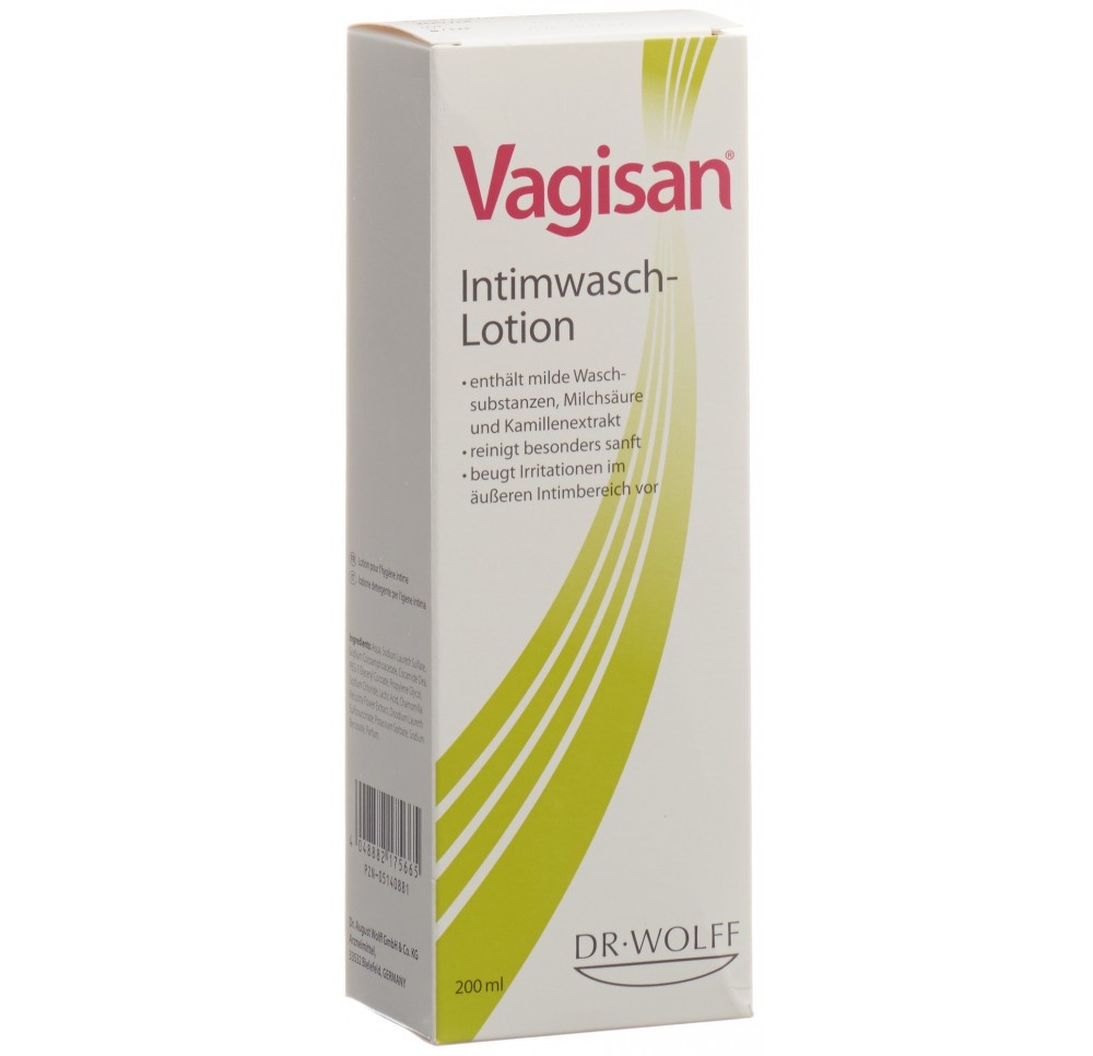 VAGISAN lotion nettoyante intime fl 200 ml