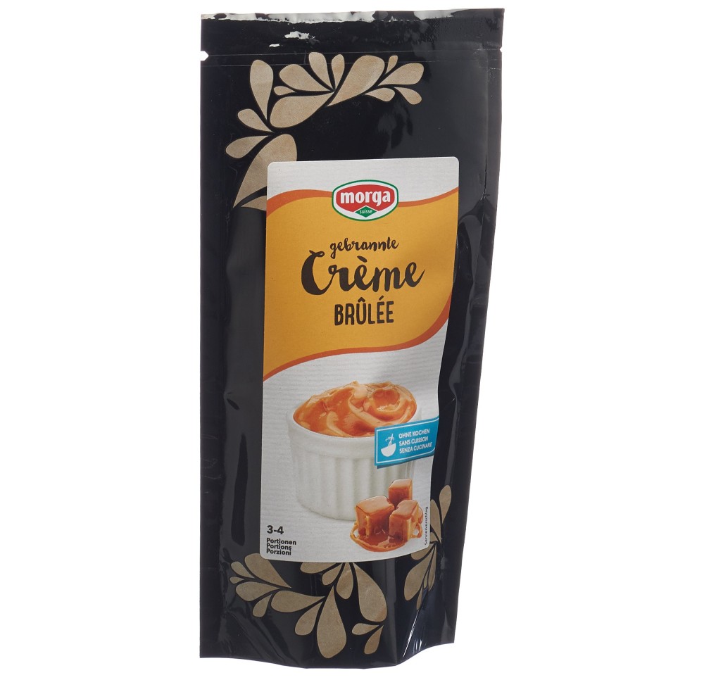MORGA crème pdr crème brûlée sach 90 g MORGA crème pdr crème brûlée sach 90 g
