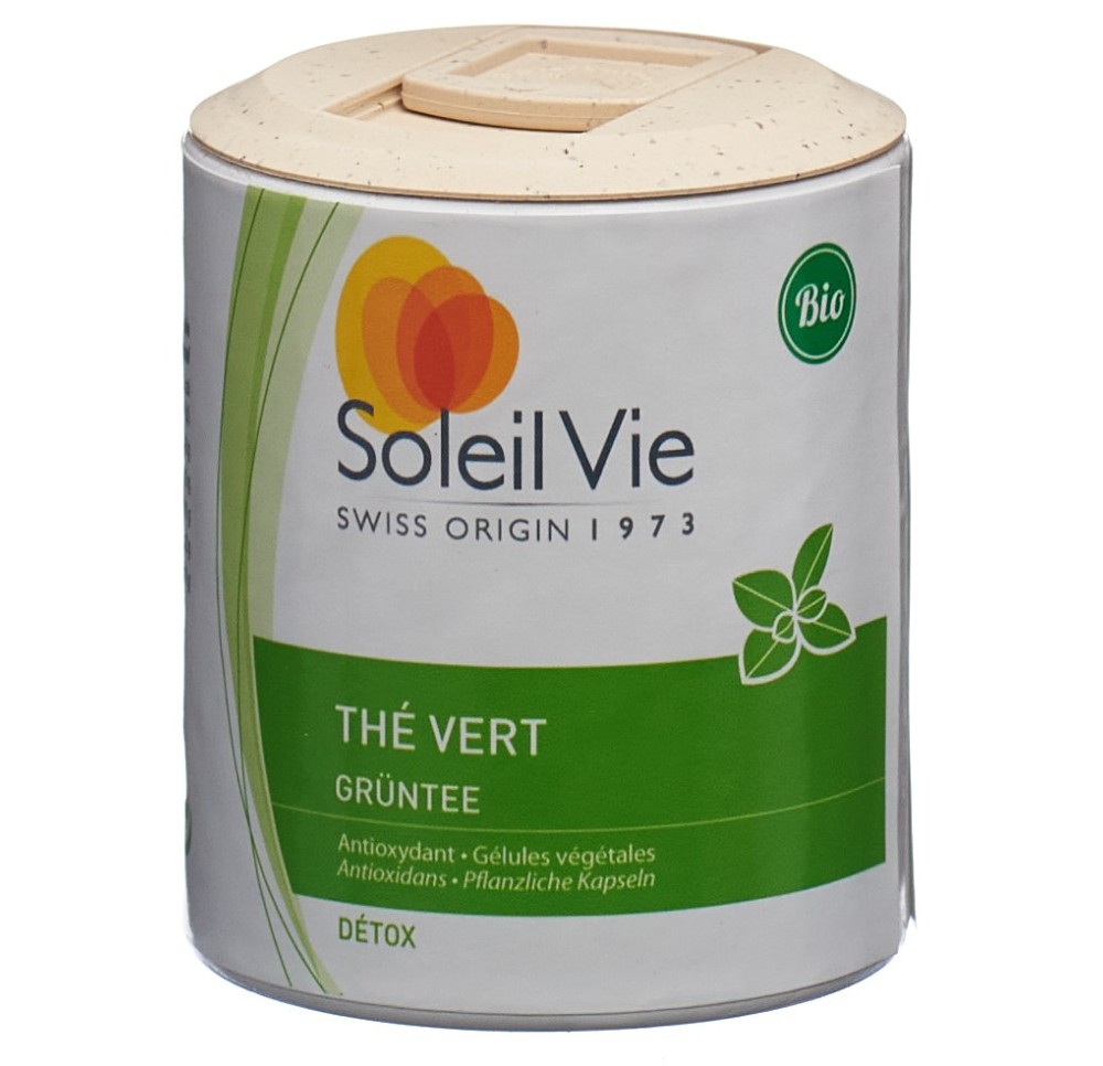 SOLEIL VIE thé vert caps 470 mg bio 100 pce