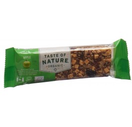 TASTE OF NATURE barre Apple 40 g