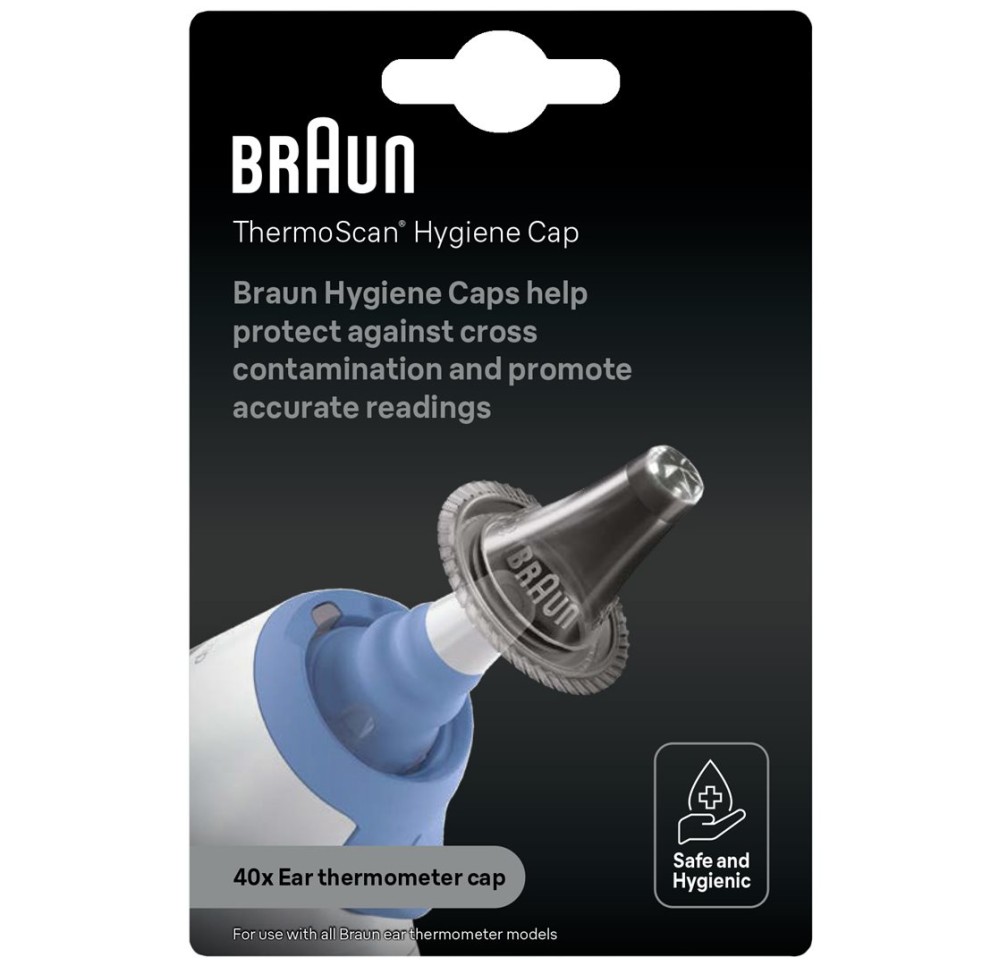 BRAUN ThermoScan capuchon rechange LF40EULA 40 pce