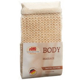 RIFFI gant de massage nature sisal