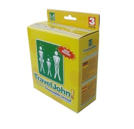 TRAVELJOHN poche urinaire unisexe 3 pce