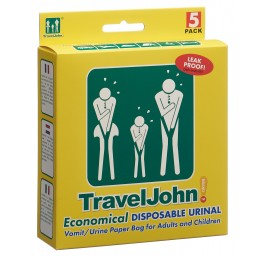 TRAVELJOHN sac à vomis 5 pce