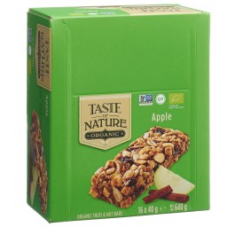 TASTE OF NATURE barre Apple 16 x 40 g