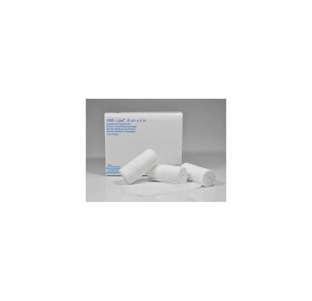 ABE-LAST bande élastique de fixation 4mx8cm 20 pce