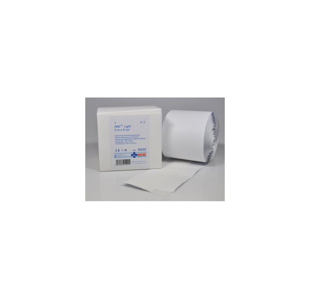 ABE-LIGHT pansement adhésif élastique 5mx8cm
