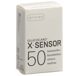 GLUCOCARD X-SENSOR bandelettes 50 pce