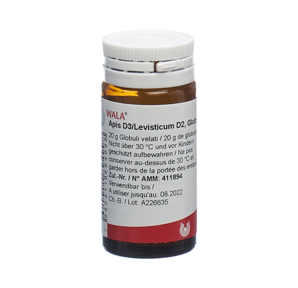 WALA apis 3D/levisticum 2D glob fl 20 g