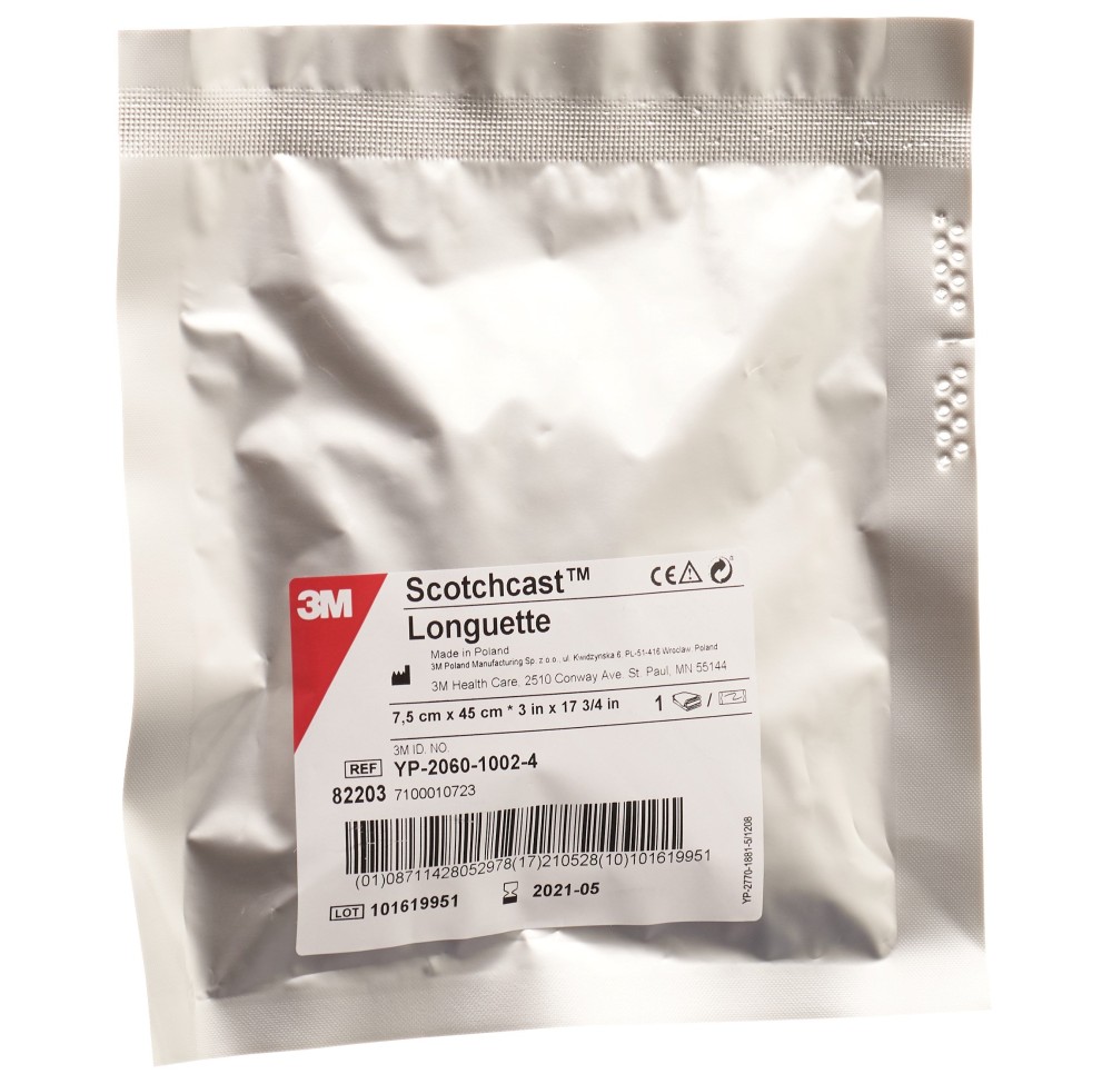 3M Scotchcast plus longuette 7.5x45cm