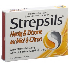 STREPSILS cpr sucer miel & citron 24 pce