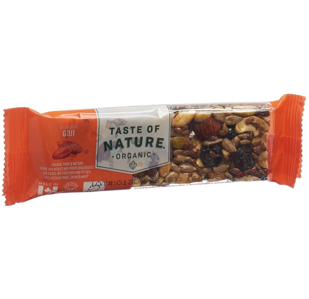 TASTE OF NATURE barre Goji 40 g