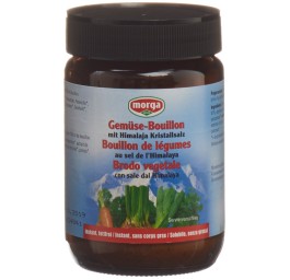 MORGA bouillon de légumes au sel l'Himalaya 200 g