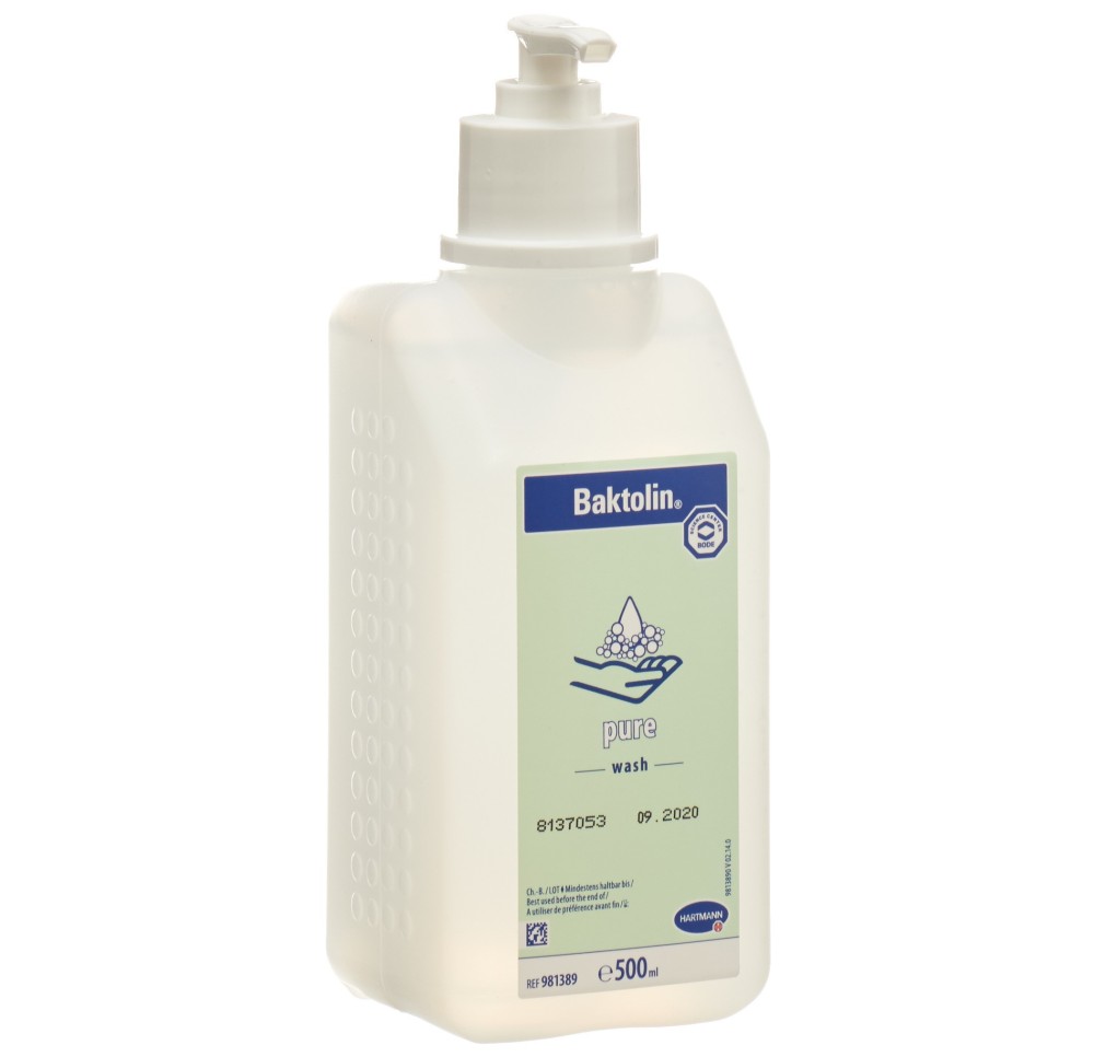 BAKTOLIN pure lotion hygiénique avec pompe 500 ml