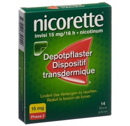 NICORETTE Invisi patch 15 mg/16h 14 pce